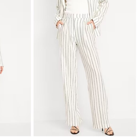 Old Navy Pants - Old Navy B&W Comfy Trouser Pants SIze L